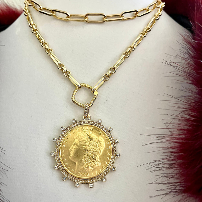 Timeless Coin Necklaces with Modern Charm by Vanessa Designs 4 U