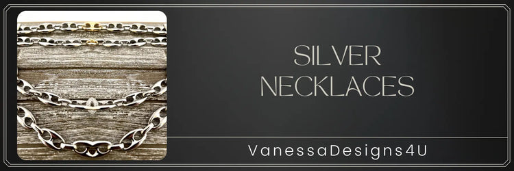 Silver Chain Necklace Vanessadesigns4u