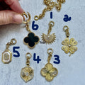 Custom Gold Layering Charm Necklace-Rolo Chain-Choose Your Pendant -Mix And Match Necklace-Gift For Her